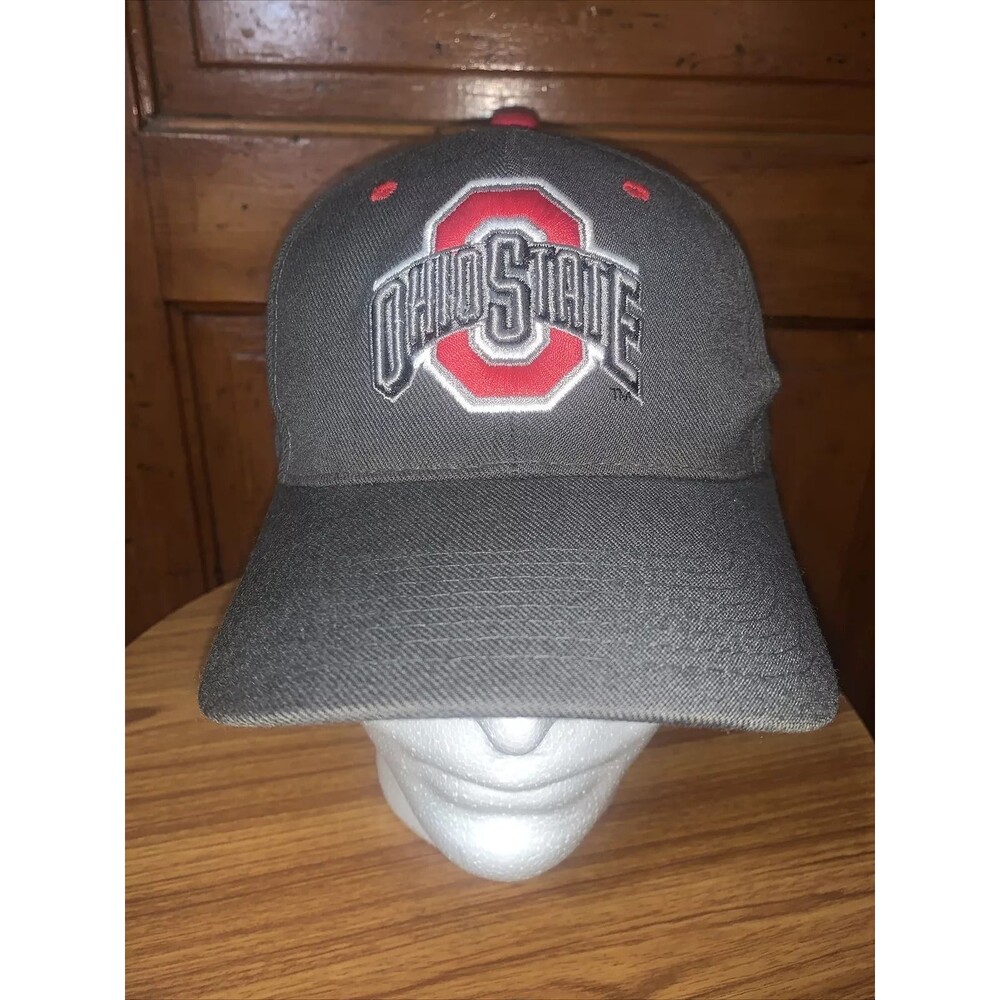 The Ohio State University Buckeyes Zephyr Fitted 7-1/8 Hat OSU NCAA Dark Gray